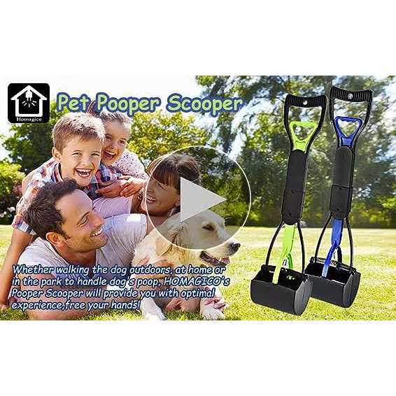 Portable Dog Pooper Scooper with Long Handle T75024