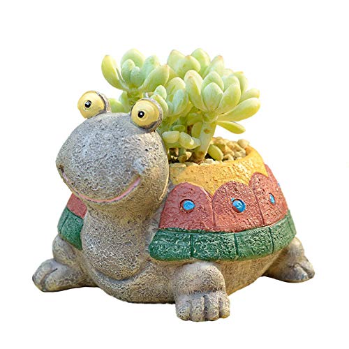 Turtle Resin Succulent Planter V8466