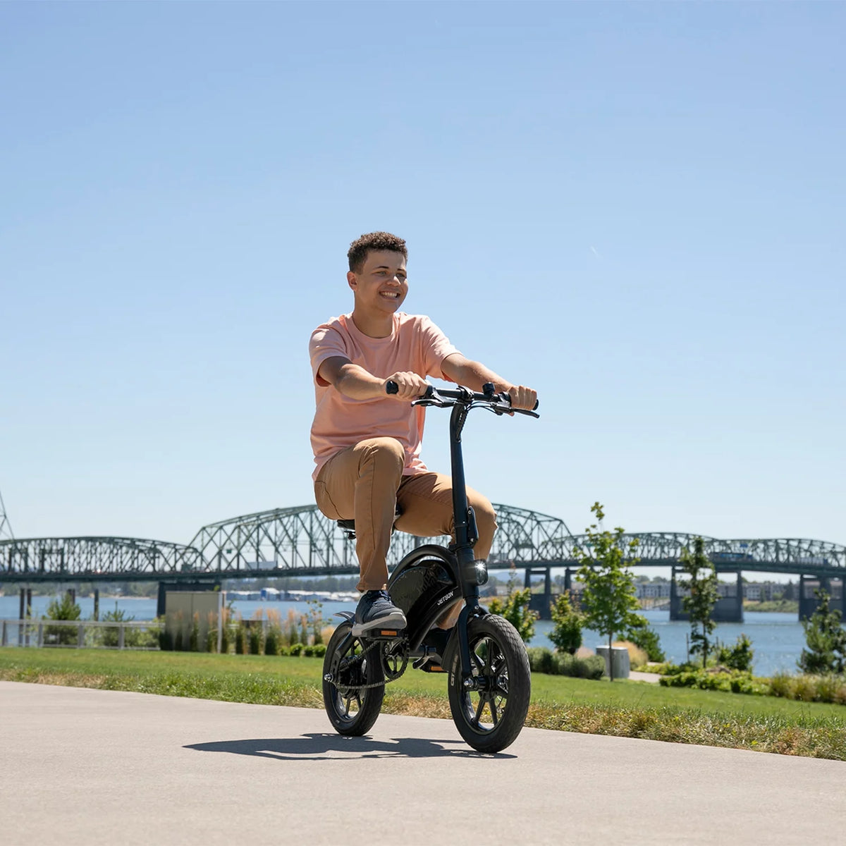 Folding Electric Bike, Black I441