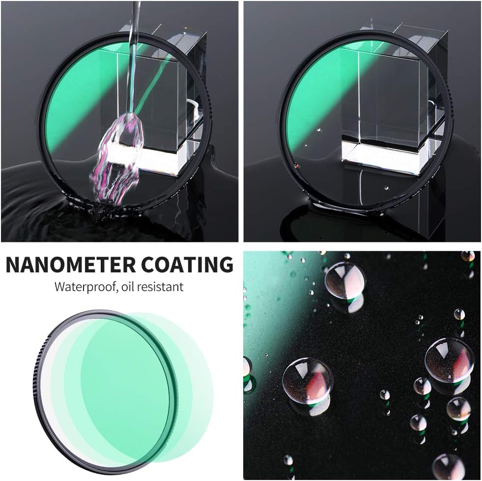 67mm Black Diffusion 1/4 Filter with Multi-Layer Coatings for Camera Lens C565
