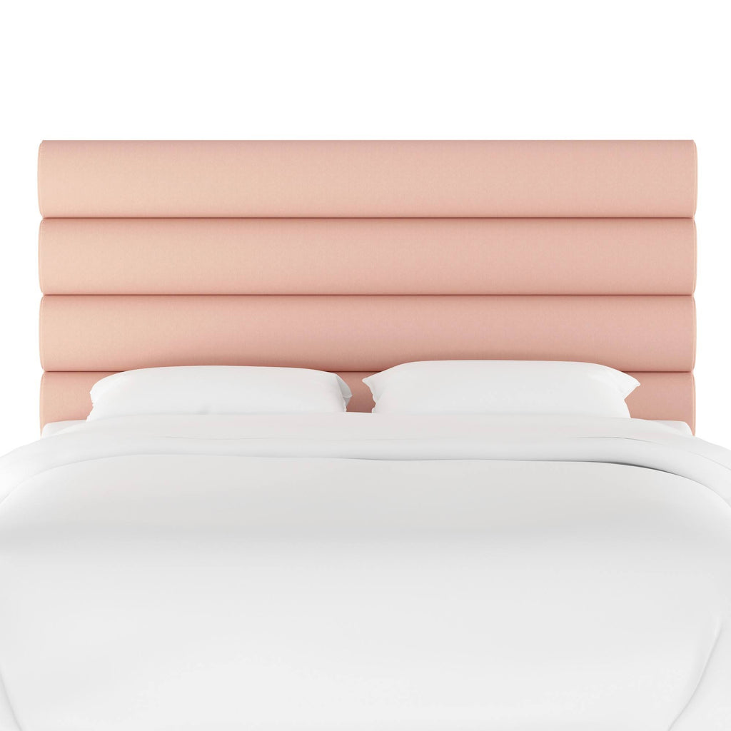 Twin Velvet Blush Headboard T11103