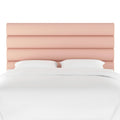 Twin Velvet Blush Headboard T11103