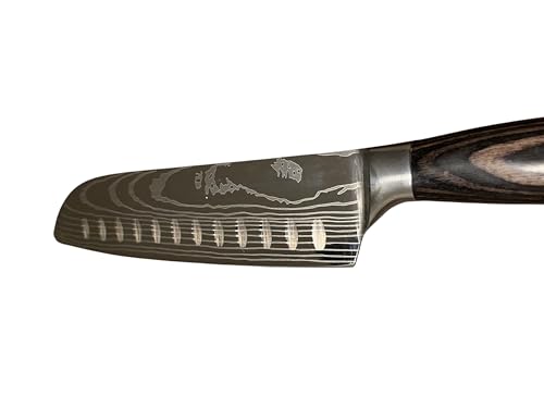 Set of 5 Damascus Steel Chef Knife B282656