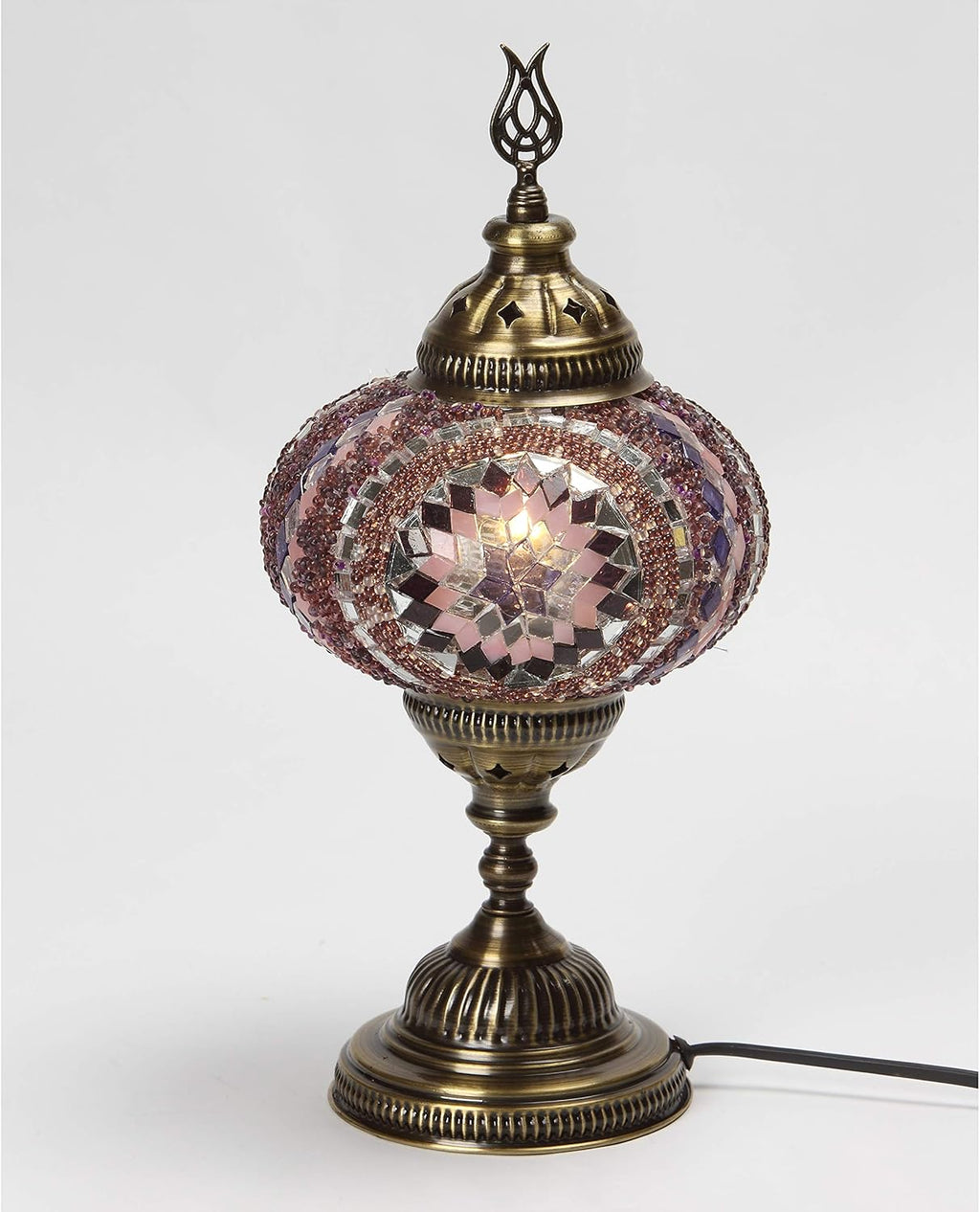 Handmade Turkish 7 Globes Mosaic Wall Light K795294