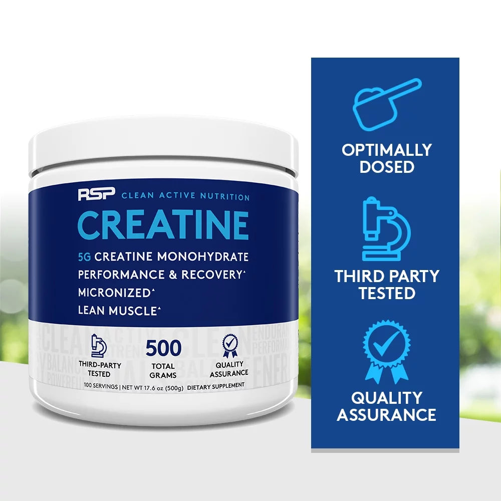 Unflavored Creatine Monohydrate Powder, 60 Servings P708021