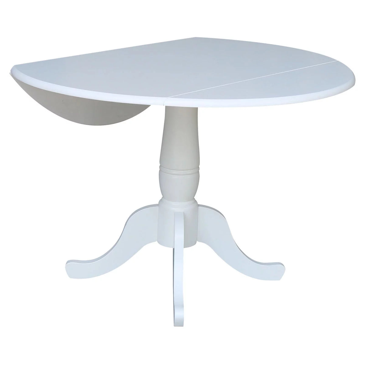 Drop Leaf Dining Table in White K117311