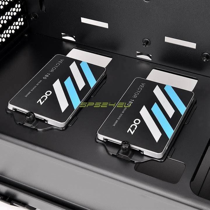 Black Midi-Tower Tempered Glass Edition E265133