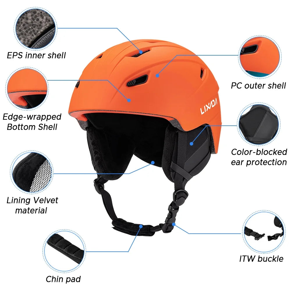 Adjustable Lightweight Ski Helmet I299