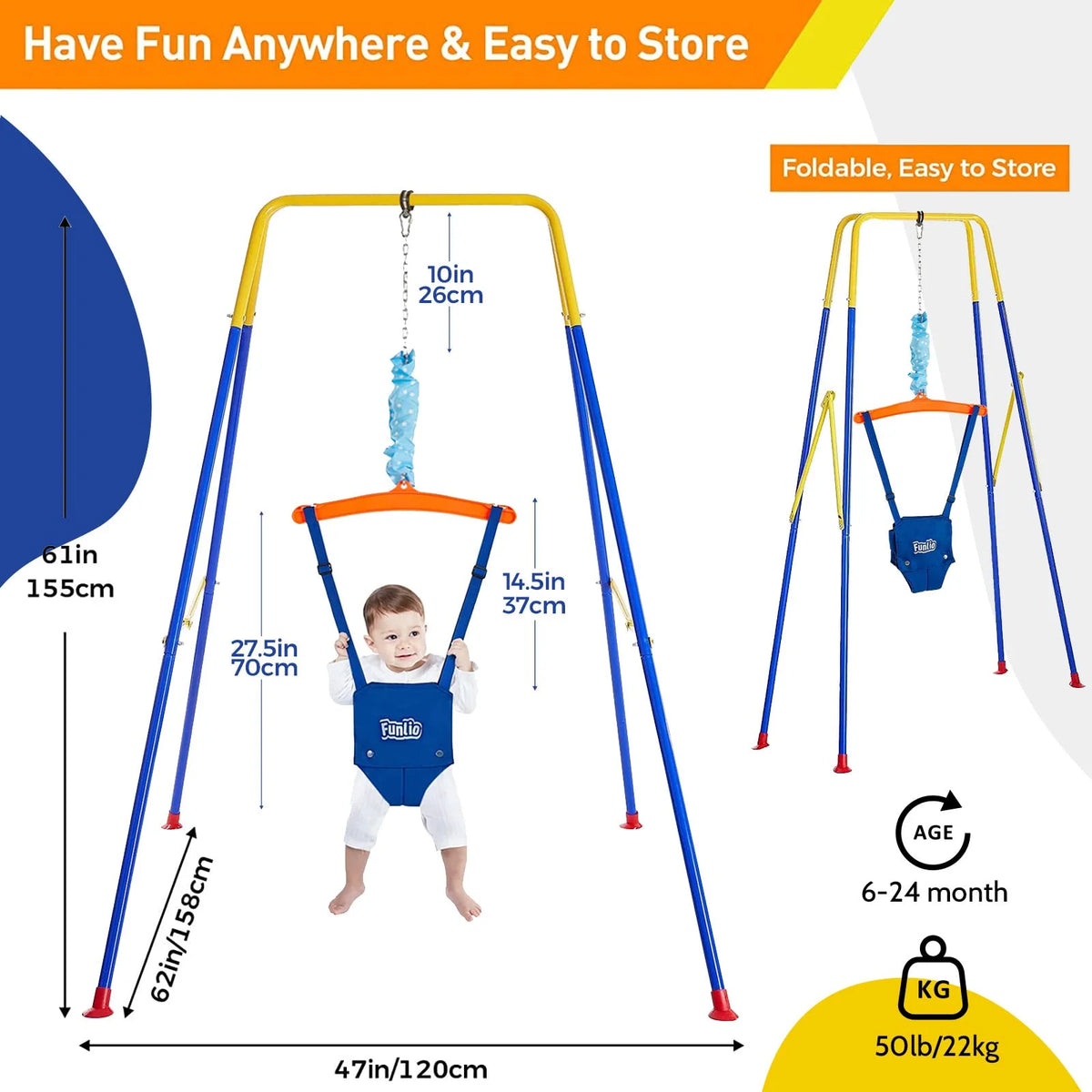 Exerciser Jumper Bouncer with Stand O5447