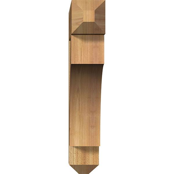 Western Red Cedar Rough Sawn Bracket S39988