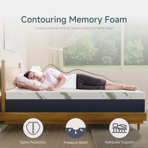 Queen Gel Memory Foam Mattress E157175