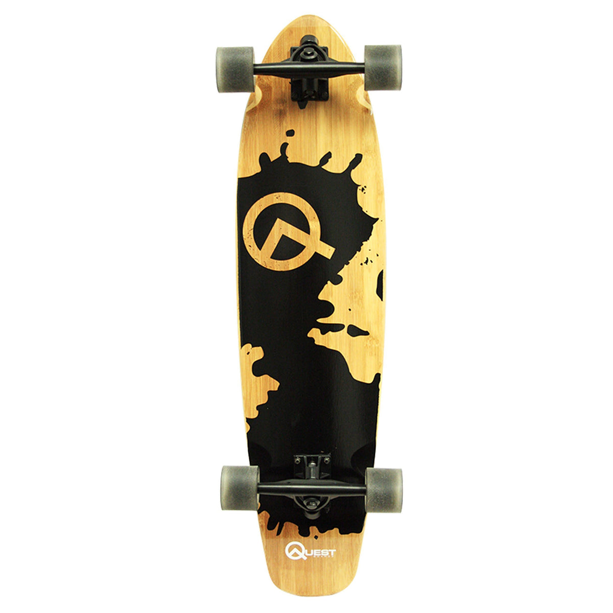 Bamboo Longboard Skateboard 34-Inch W5593