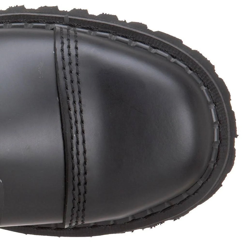 Black Leather Shoes J67457