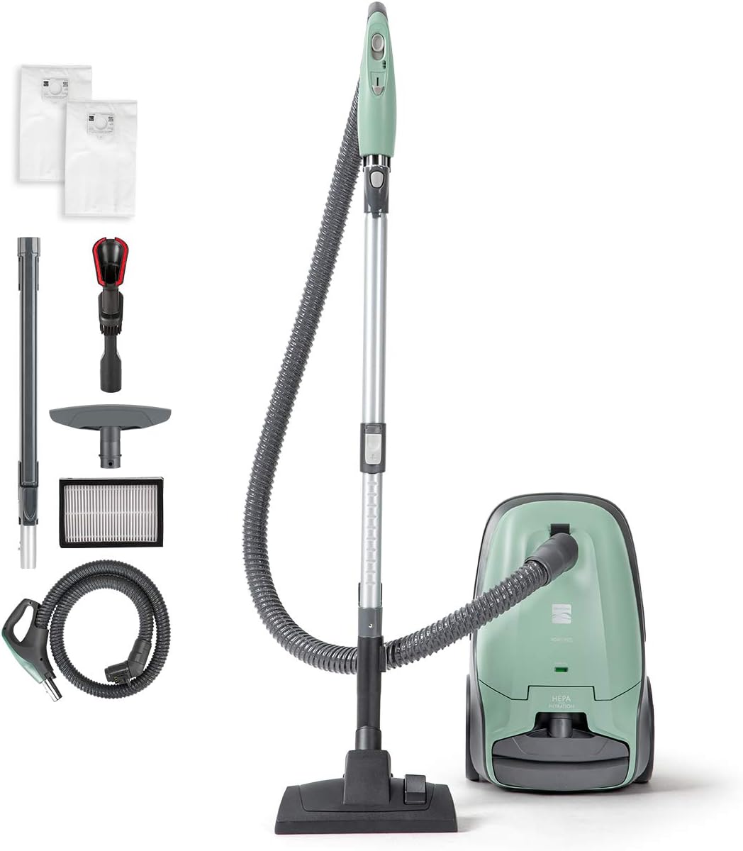 Lightweight Bagged Canister Vacuum with HEPA Filter X213