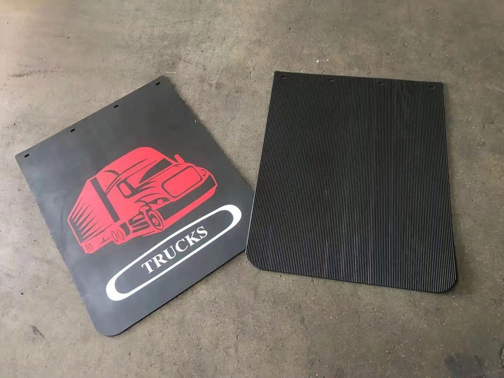 2pcs Heavy Duty Rubber Mud Flaps 24"x30" for Trailer Truck Semi-Truck T548117