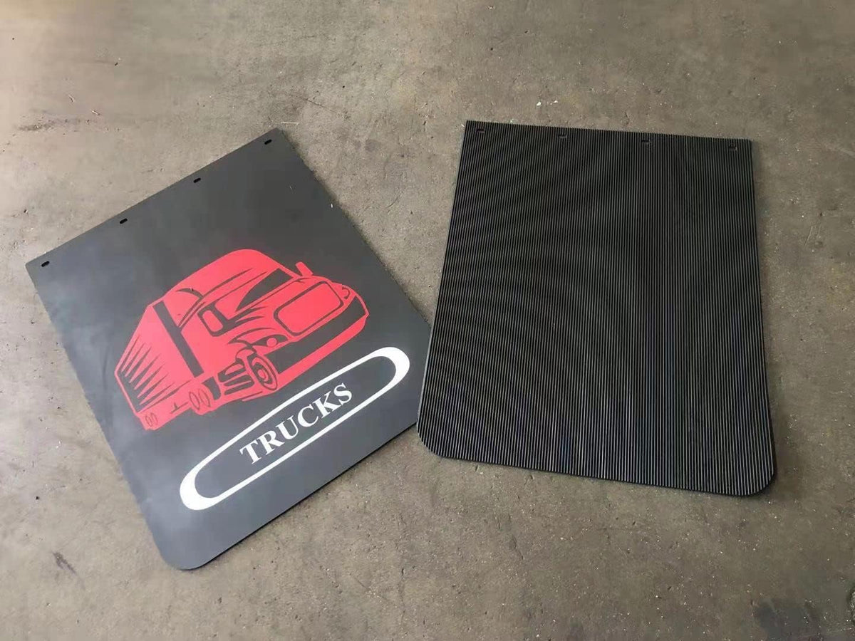 2pcs Heavy Duty Rubber Mud Flaps 24"x30" for Trailer Truck Semi-Truck T548117