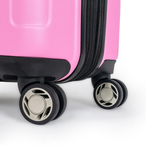 Navy Blue 20-Inch Expandable Hardside Spinner Suitcase S599