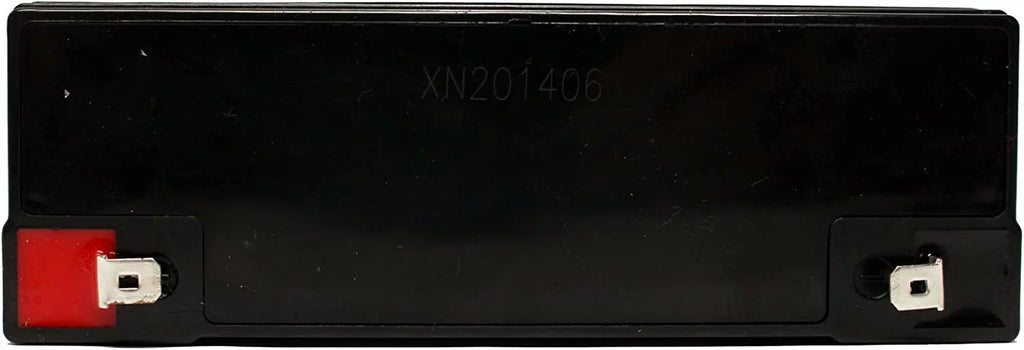 2x Pack 6V 12Ah Sealed Lead Acid Battery with F1 to F2 Terminal Adapters E971