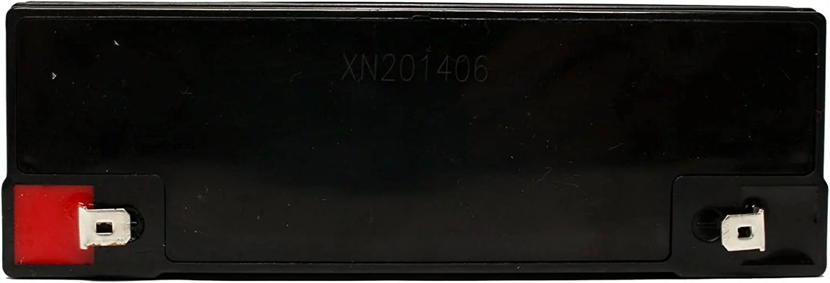 2x Pack 6V 12Ah Sealed Lead Acid Battery with F1 to F2 Terminal Adapters E971