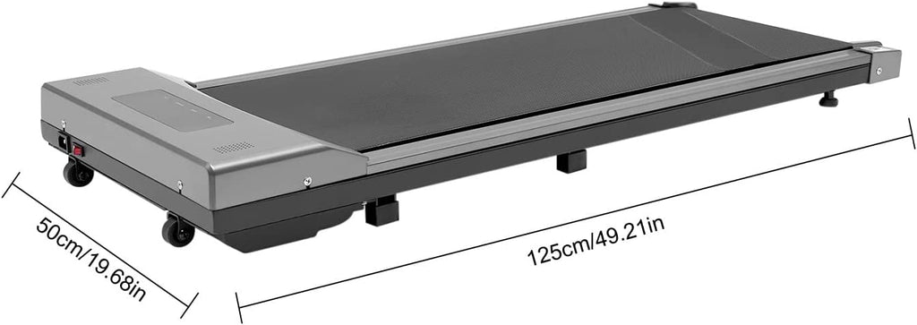 0.65-3HP Under Desk Electric Treadmill with Remote Control and LED Display M2905