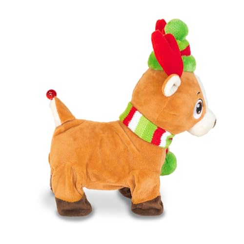Farting Reindeer Toy Christmas Plush 10 Inches M3431