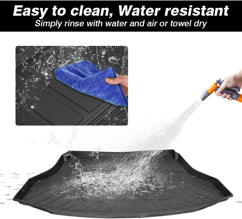 Black TPO Car Cargo Mat Pack of 2 S891
