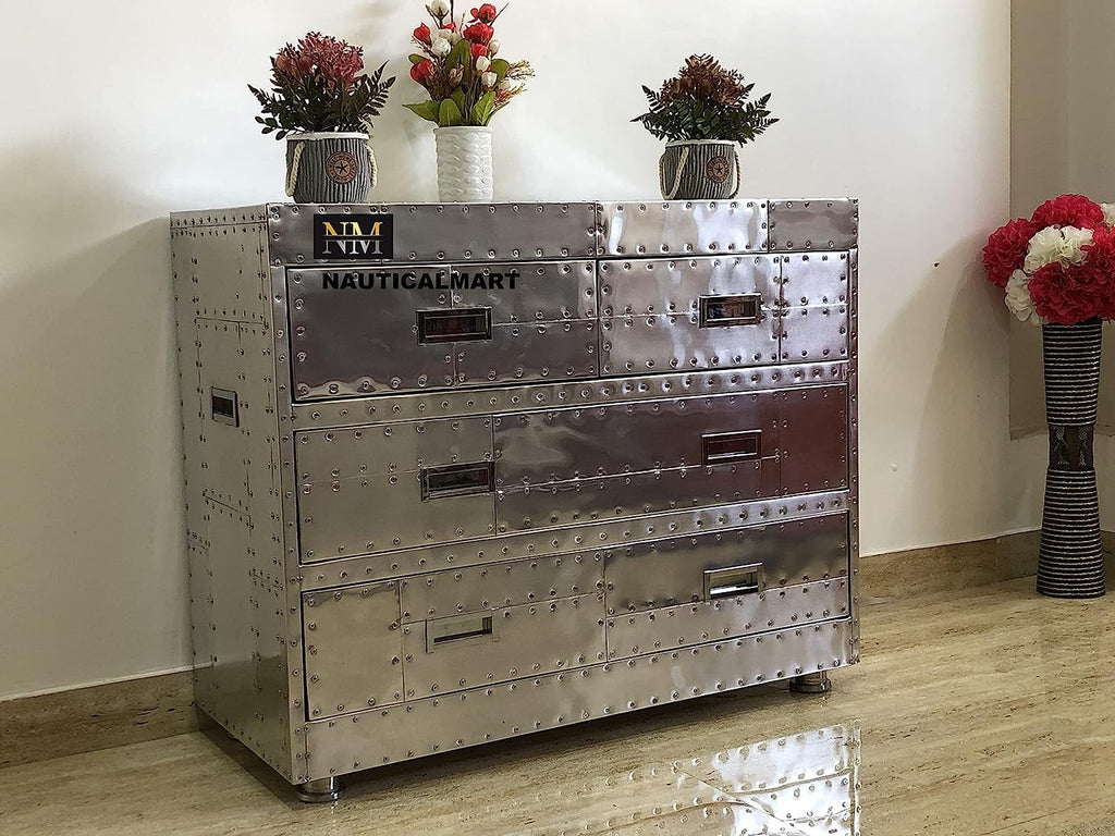 4 Drawer Aluminum Chest A116