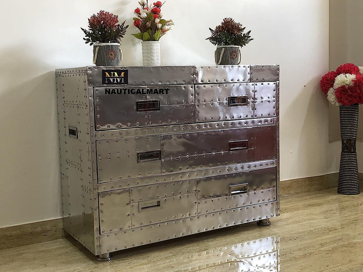 4 Drawer Aluminum Chest A116