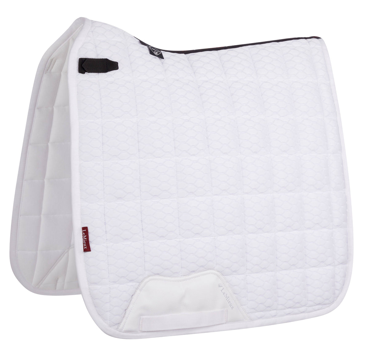 White Mesh Dressage Square Y14590