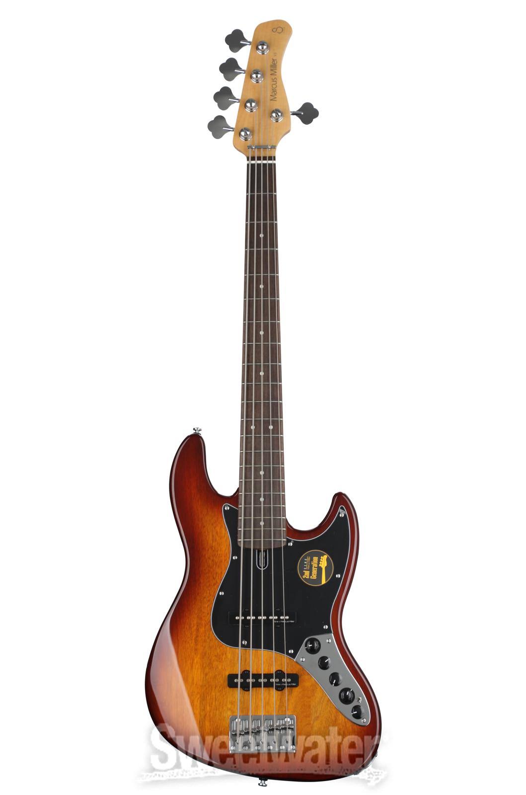 Tobacco Sunburst 5-String Bass K33476