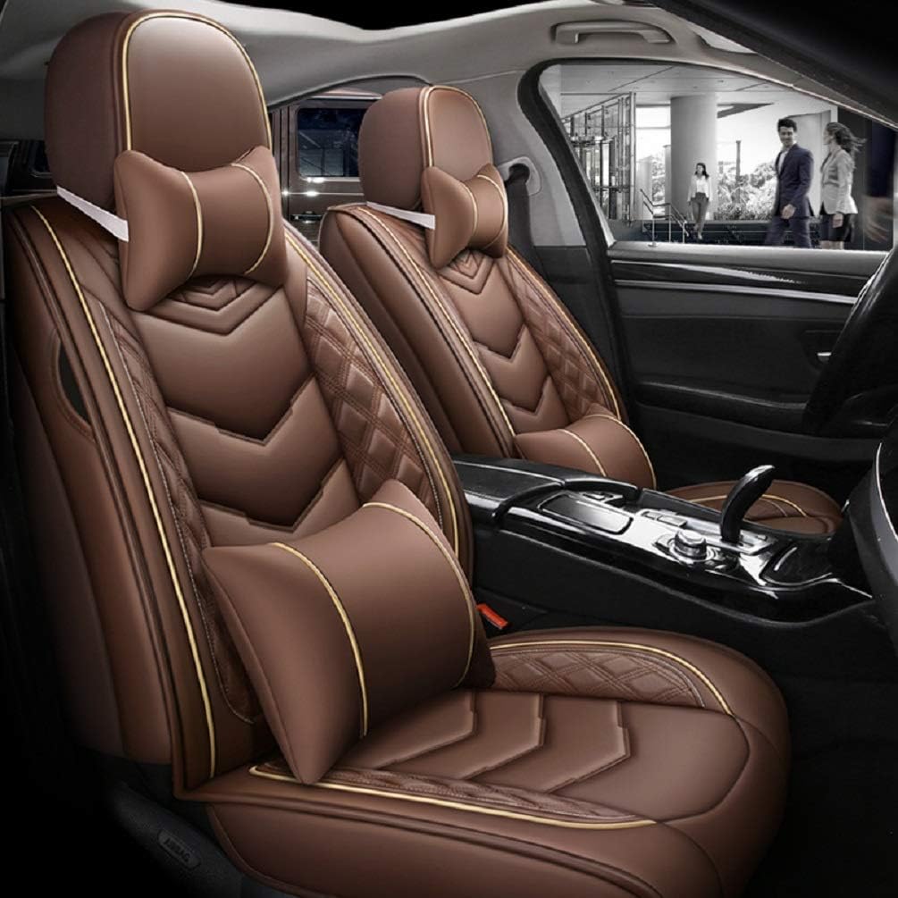 PU Leather Car Seat Cover 5-Seater D995843