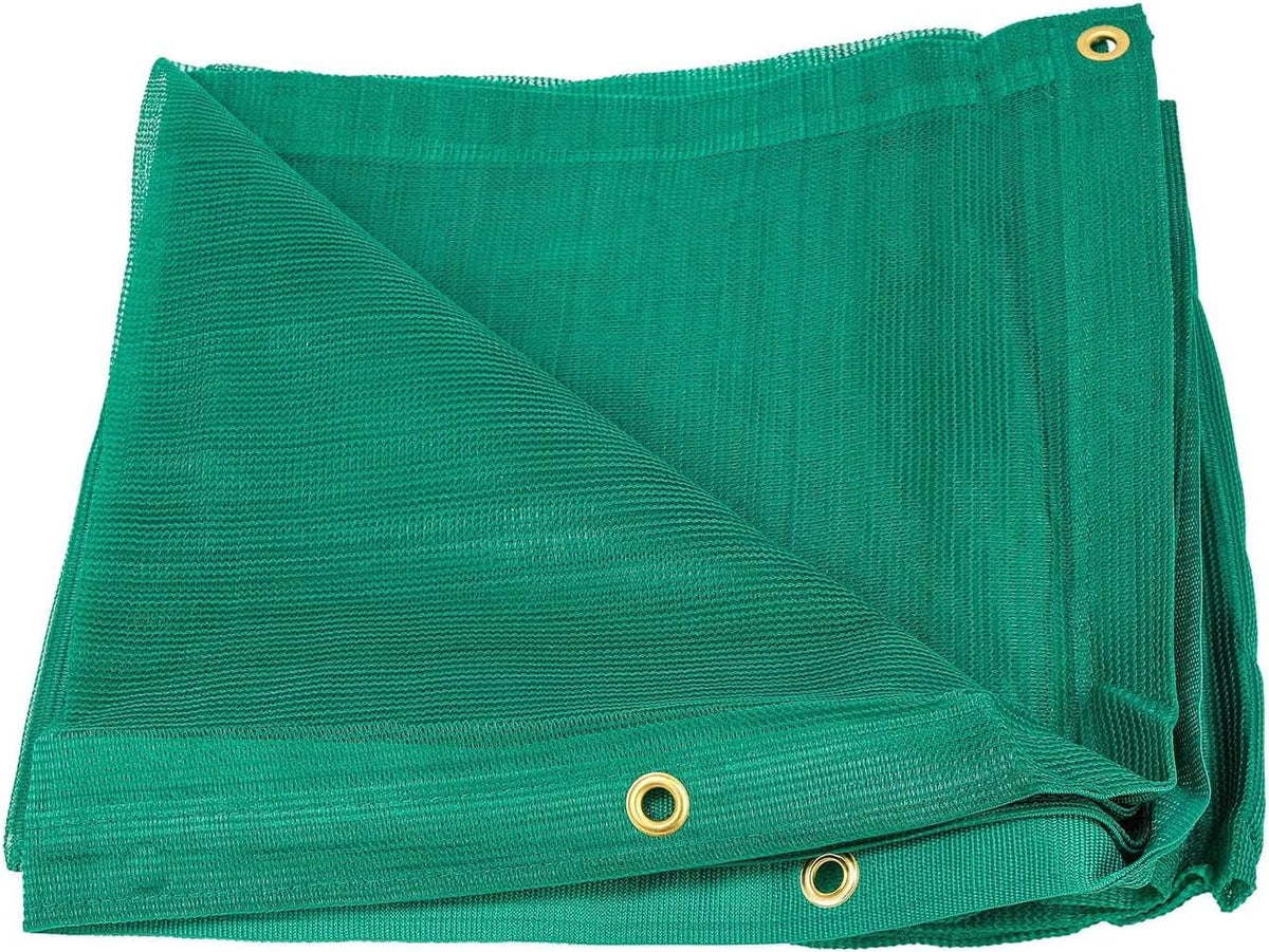 16' x 24' Green Heavy Duty 6 Oz 70% Shade Mesh Tarps with Grommets R43072