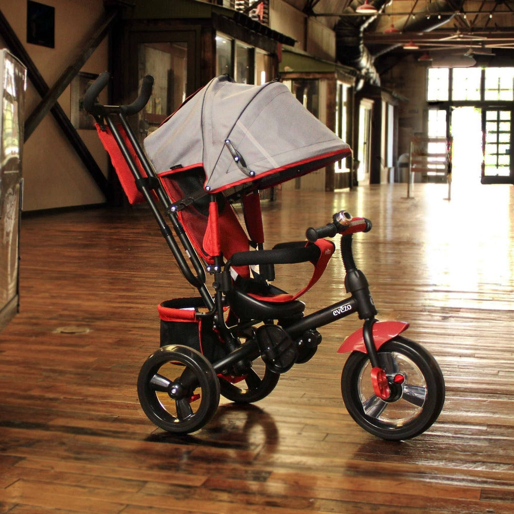 4-in-1 Stroller Trike with Full Canopy W2948