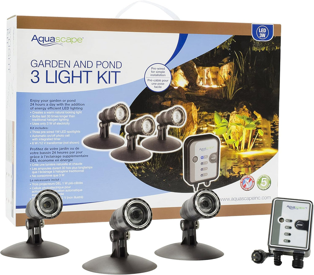 Underwater Submersible LED Spotlight Aquarium Lamp Kit H403