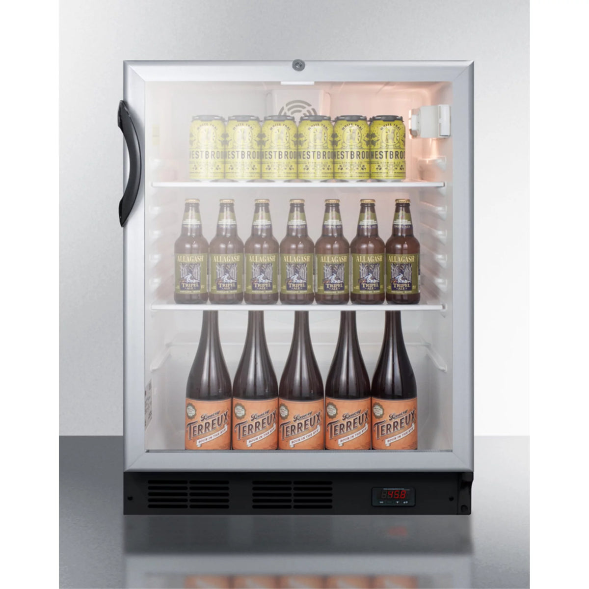 Glass Door Craft Beer and Wine Refrigerator E421351