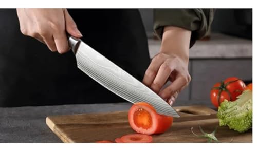 Set of 5 Damascus Steel Chef Knife B282656