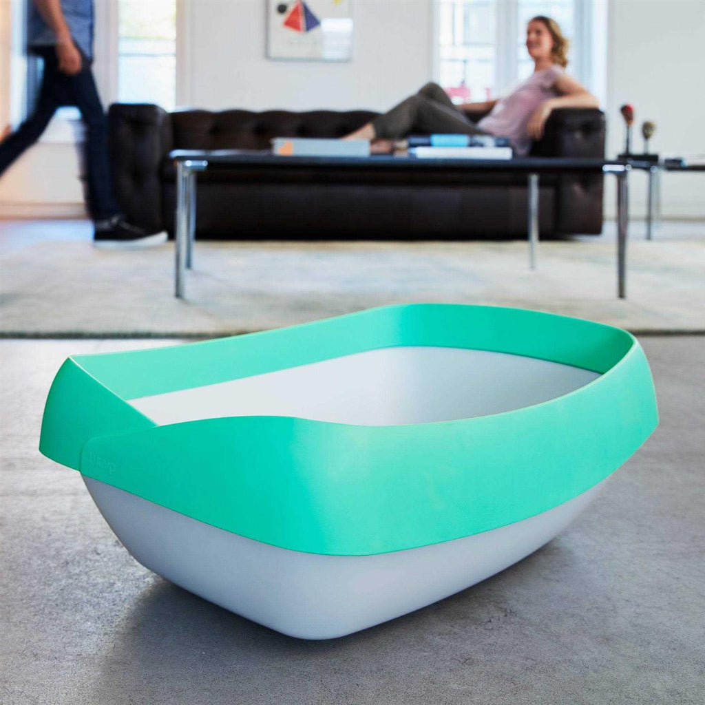 3 Sifting Tray Cat Litter Box with Non-Stick Coating A58487