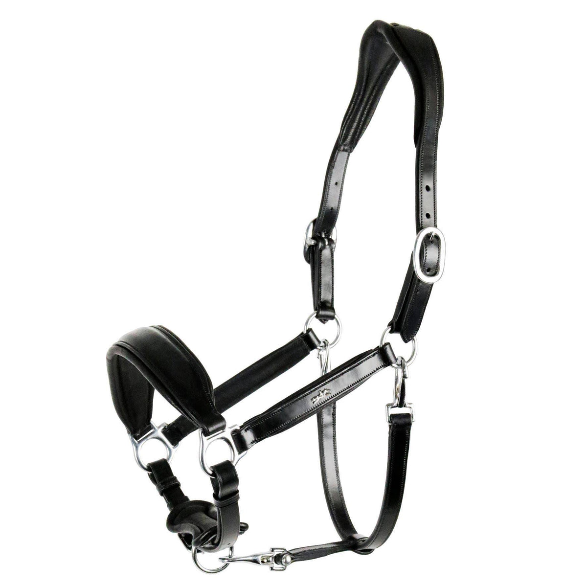 Anatomical Leather Halter D6414