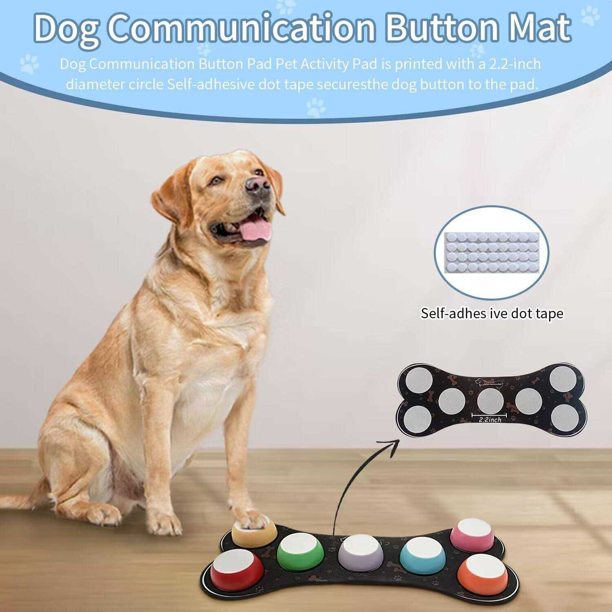 7 Dog Talking Button Set F343