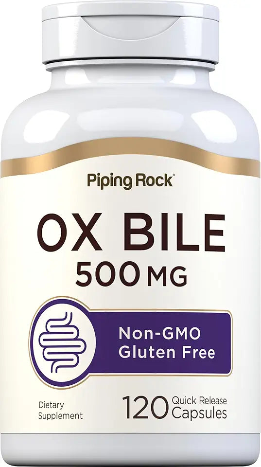 500mg 120 Capsules Non-GMO Gluten Free Digestive Enzyme Supplement O212
