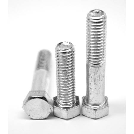 5/16 inch-18 x 3 inch Coarse Thread Hex Cap Screw Stainless Steel 18-8 Pk 100 M9956