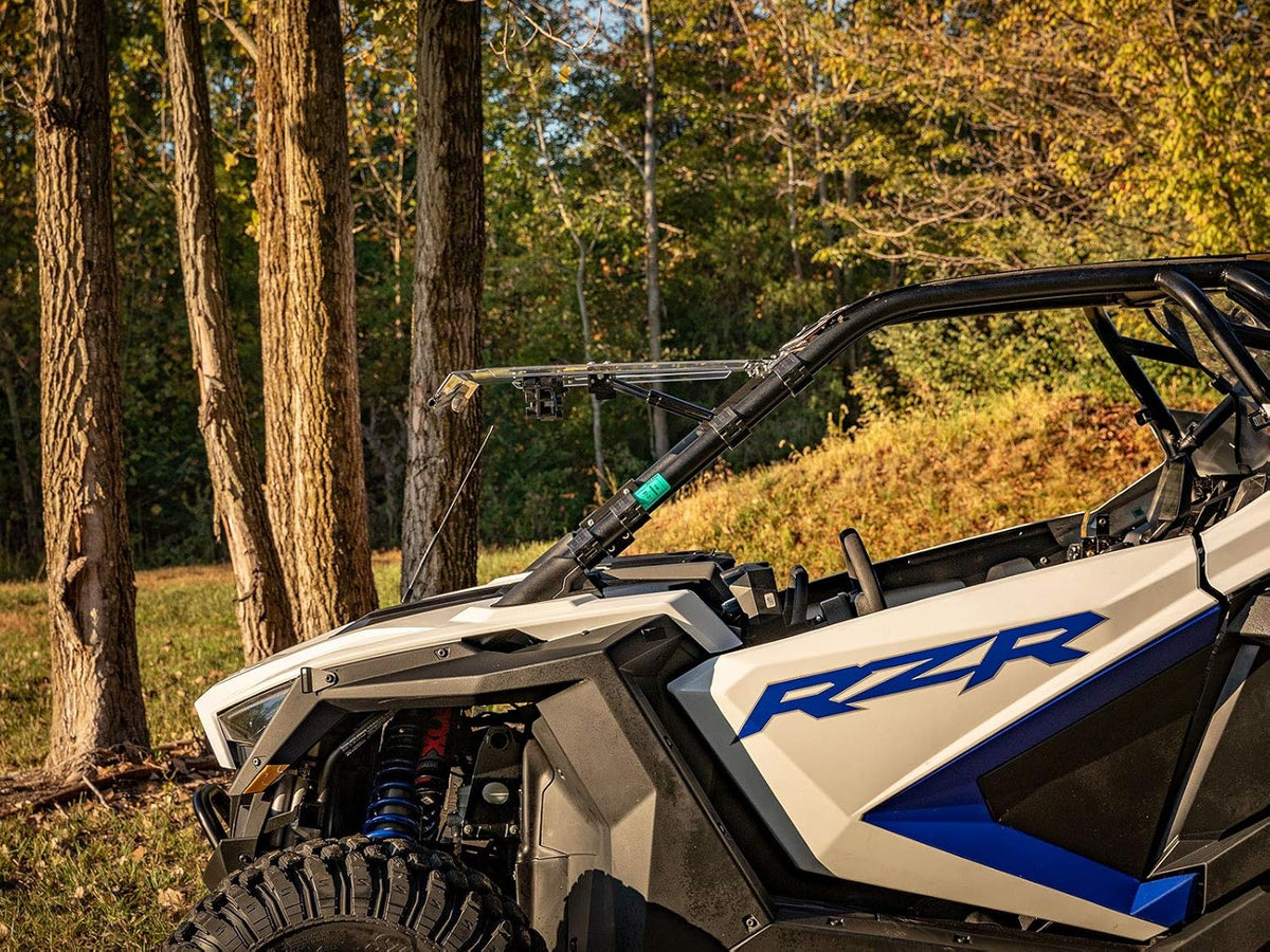 1/4 Polycarbonate Flip UTV Windshield Y77564