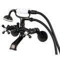 Oil Rubbed Bronze Wall Mount Tub Shower Faucet G5339
