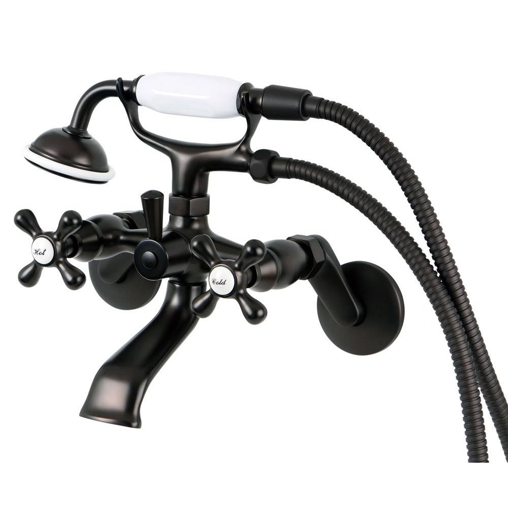 Oil Rubbed Bronze Wall Mount Tub Shower Faucet G5339