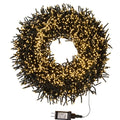 3000-Light 98-Foot Cluster Garland with Warm White LED Lights N77801