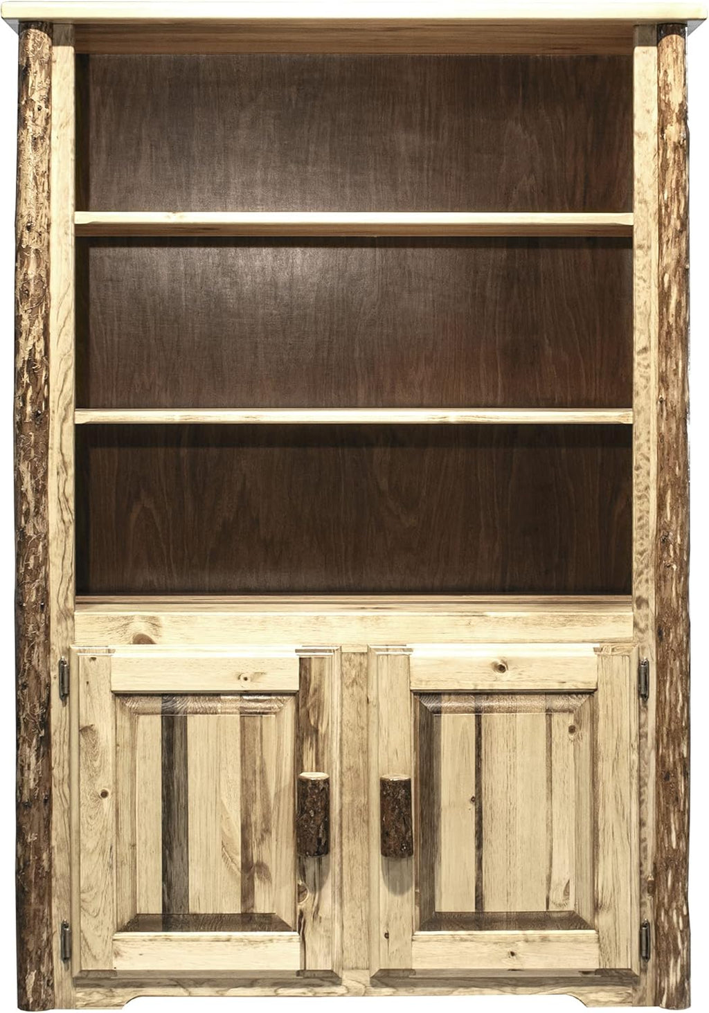 Brown Bookcase with Storage O89875