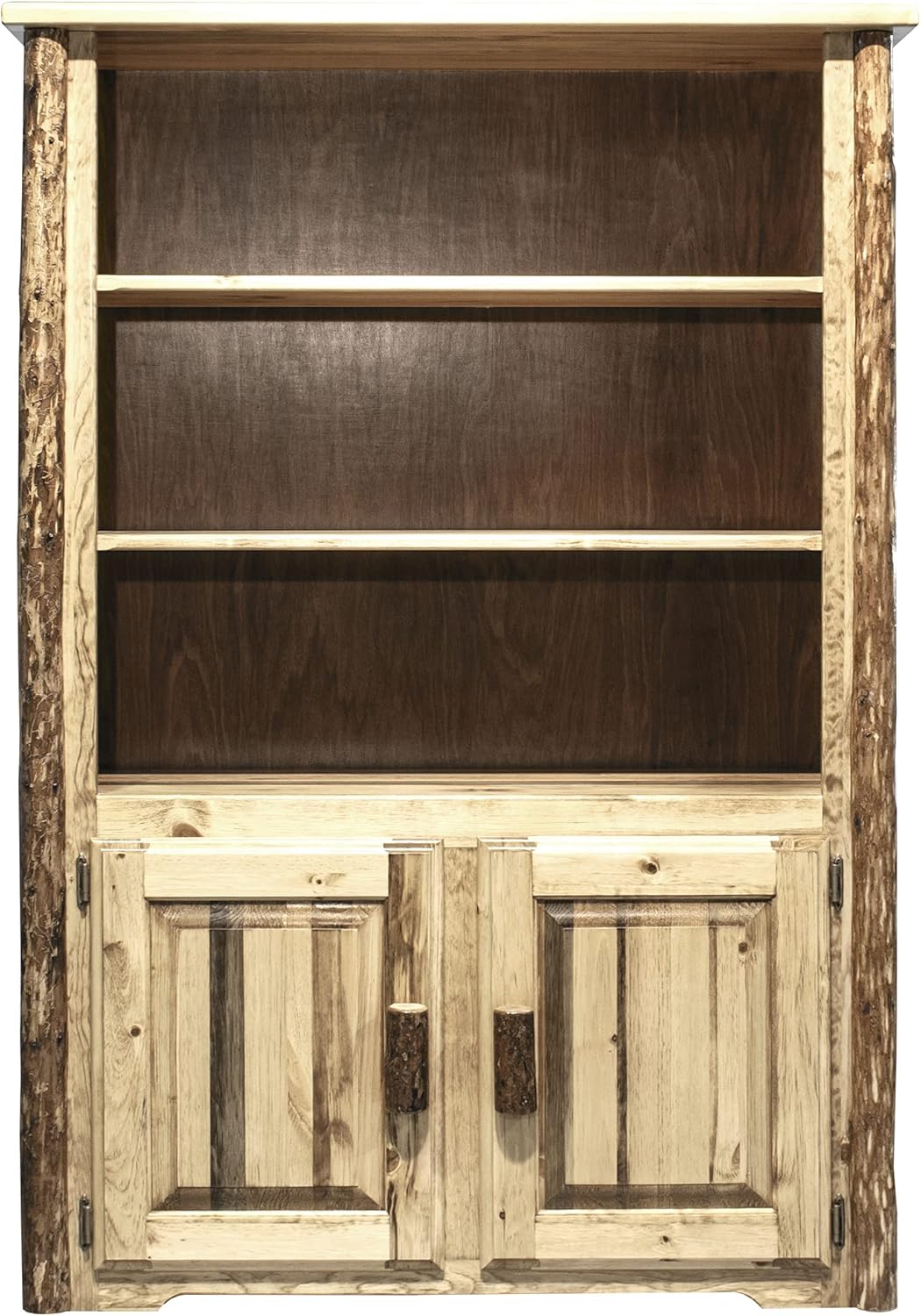 Brown Bookcase with Storage O89875
