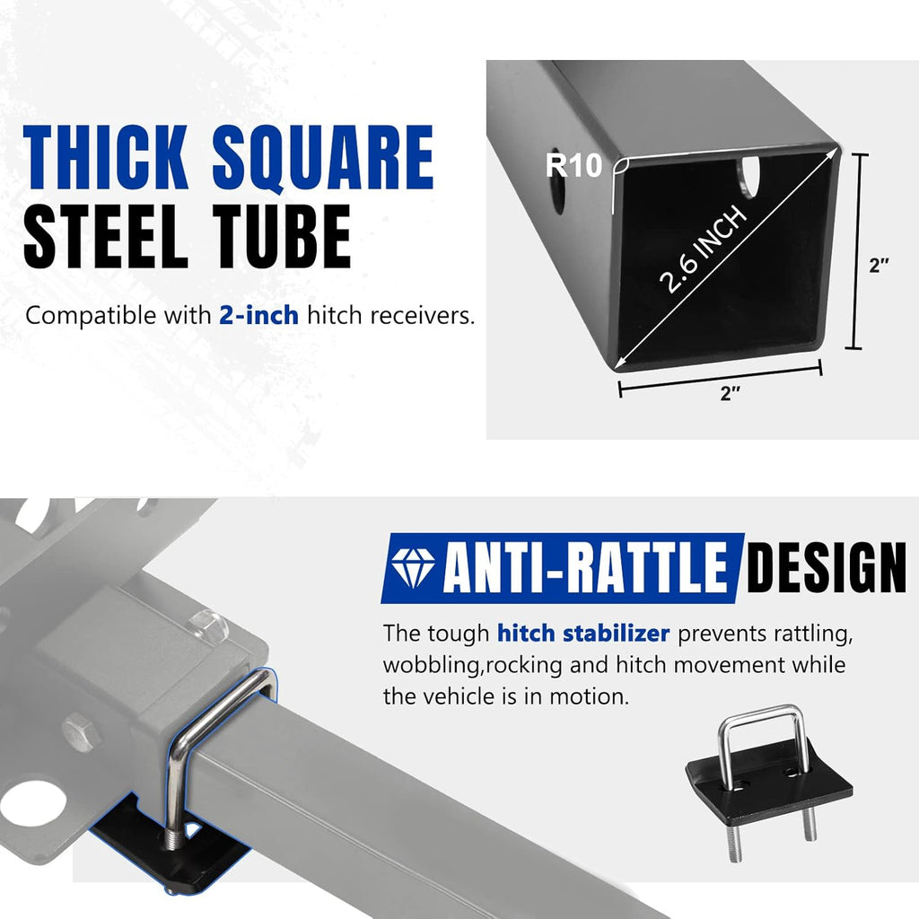2-Bike Hitch Mount Carrier Rack F2254