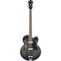 Transparent Black Sunburst Hollowbody Bass E74379
