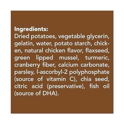 Chicken Flavor Grain-Free Dental Sticks Dog Treats W6585